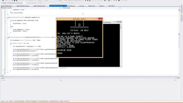 Apple I Emulator Test смотреть онлайн