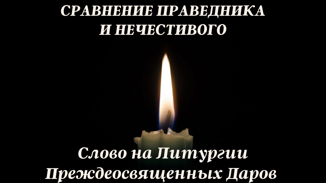 Сравнение праведника и нечестивого смотреть онлайн