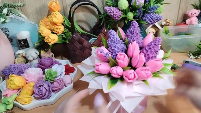 Мыловарение /букет из сирени
