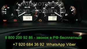 Подмотка спидометра Шевроле Нива АБС - крутилка спидометра