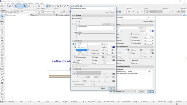 ArchiCAD 21 Estilo de Texto Favoritos смотреть онлайн