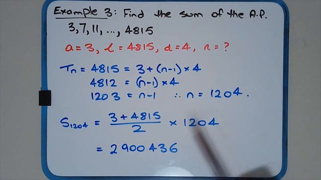 What is the sum of an arithmetic sequence, series or progression (with examples) смотреть онлайн