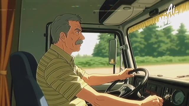 Культовый сериал Дальнобойщики — в стиле аниме смотреть онлайн