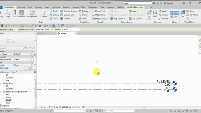 Revit Architecture Units,Levels смотреть онлайн