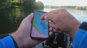 Клевая рыбалка нижняя МОСКВА река,рыбалка по карте глубин Dap Drift PRO !