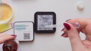 Делаем из пустой штемпельной подушечки липкую подушечку для эмбоссинга