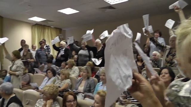 Слушание по вырубки Салтыковского лесопарка(1) смотреть онлайн