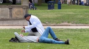 Doctor joker giving strangers massive injection prank   joker pranks latest