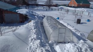 Закрываем раздвижную крышу теплицы! Готовимся к посадочному сезону.