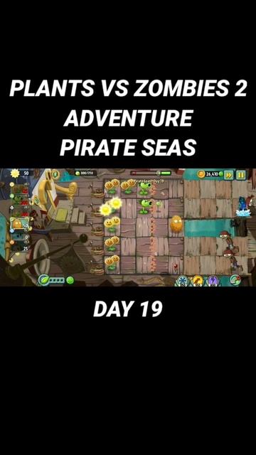 PLANTS VS ZOMBIES 2 ADVENTURE PIRATE SEAS DAY 19 #plantsvszombies2 #game #gamehpkentang смотреть онлайн