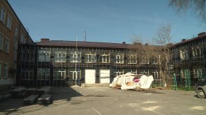 В селе Александровском идёт капремонт школы №2