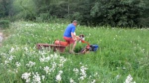 Видеообзор - гусеницы Крутец для мотоблока
