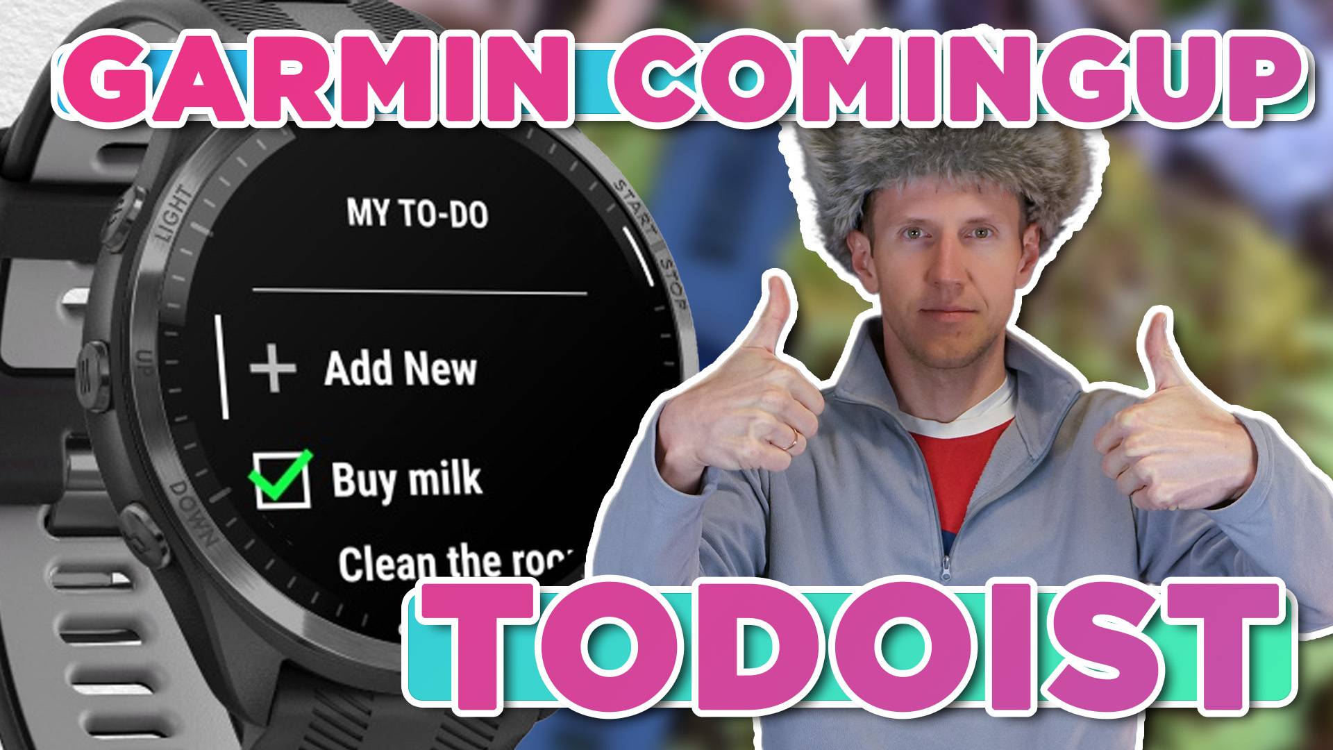 Лучшие приложения для часов Garmin ComingUp - TODOIST, заметки, задачи смотреть онлайн