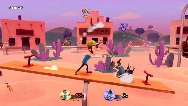 Hugh Neutron For The Win! | Nickelodeon All-Stars Brawl Clip | смотреть онлайн