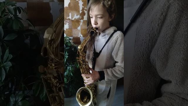 Эй, ухнем. Партия альт саксофона. РНП. Hey, let's go. The alto saxophone part. Russian folk song. смотреть онлайн