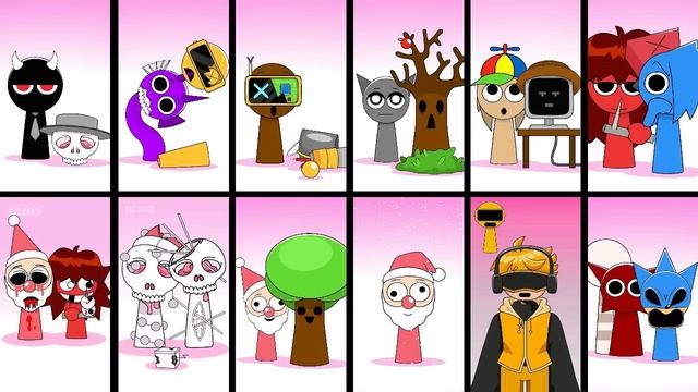 Фазы СПРУНКИ, Соник.Exe, Mroona, GF, Rose, Santa, Dorn, Aqua, Rebel смотреть онлайн