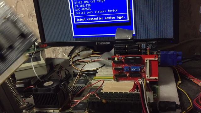 Прошиваем и проверяем XT-CF на Pentium 60 Socet 4 #retro #компьютер  #обзор
