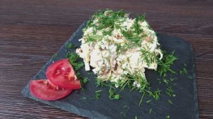 Салат с лисичками и курицей — пальчики оближешь! 🥗🍗