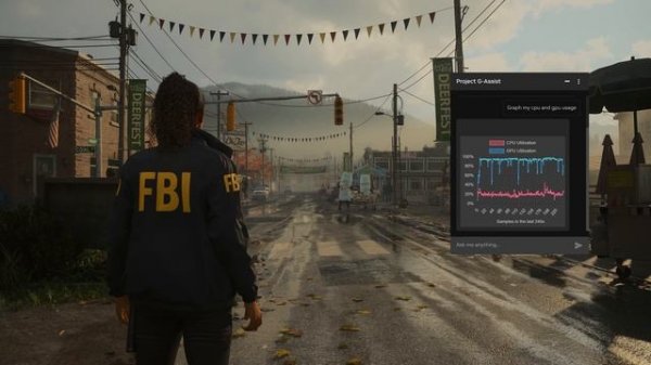 Project G-Assist ｜ AI Assistant For Your RTX PC - CPU & GPU Usage