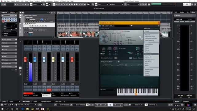 How to Set Up Vocoder in Cubase Pro 10 by using Vocodex смотреть онлайн