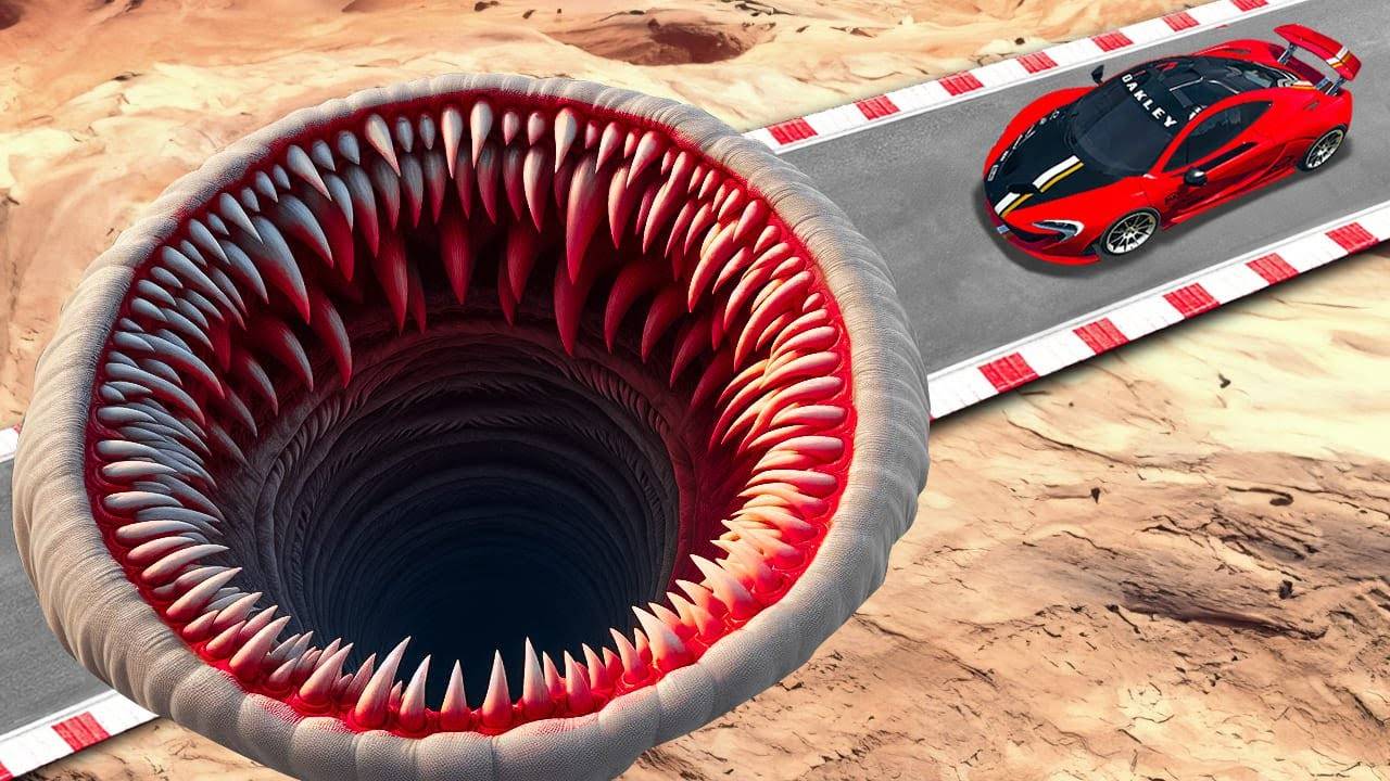 Сможет ли суперкар перелететь огромные ямы пожиратели в гта 5 ? - эксперимент в gta 5 смотреть онлайн