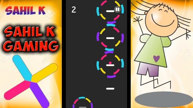 Color Switch Jump Level 1 To 60 Full Gameplay смотреть онлайн