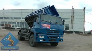Самосвал с трехсторонней разгрузкой на шасси КАМАЗ 53605