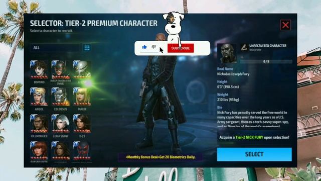 Marvel future fight tier-2 premium Selector смотреть онлайн