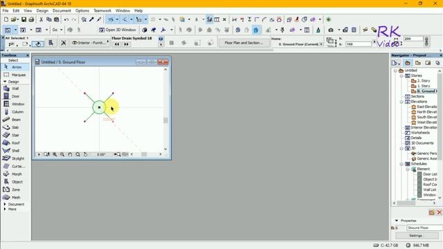 | #Archicad #Tutorial | - | #Best #learning tips to make #2D #symbol of floor plan | смотреть онлайн