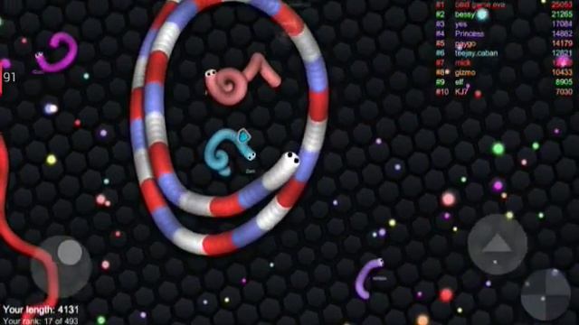 Slither.io с Aksel (часть 3) смотреть онлайн