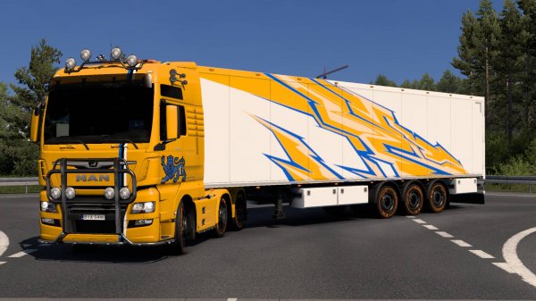 248 / ETS 2 1.53 / MAN Euro 6 / Европа дальнобой.
