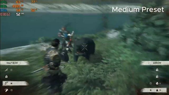 Gtx 1060 6gb in Ghost of Tsushima смотреть онлайн