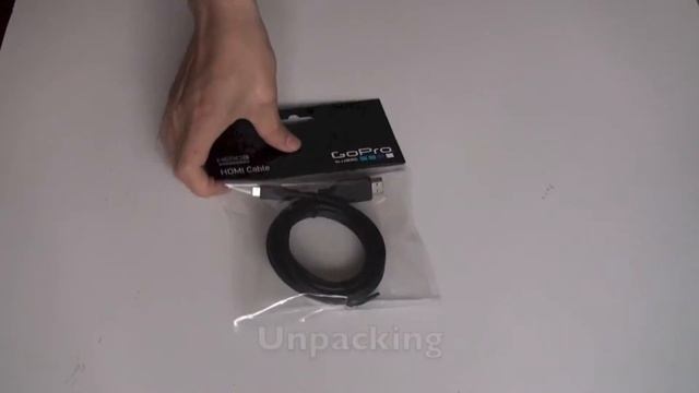 GoPro HDMI Cable Unpacking смотреть онлайн