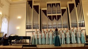 Хор "Ровесники" ДШИ А. И. Островского, Саратовская консерватория, март, 2025