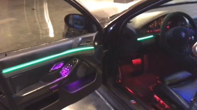 BMW E39 ambiyans aydınlatma смотреть онлайн