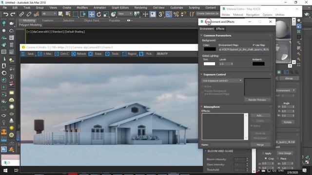 الإضاءة الخارجية بكورونا Corona render Exterior Lighting смотреть онлайн