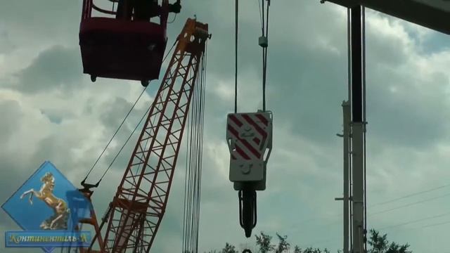 Автокран Челябинец с люлькой (подъемник) смотреть онлайн