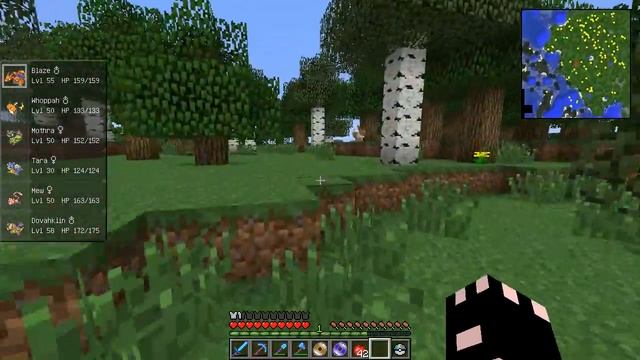 Minecraft Mod Review: Pixelmon PokeRadar! - FIND SHINIES & BOSSES EASY!! смотреть онлайн