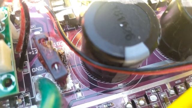 Ремонт Грид инвертора (Замена - вынос предохранителя).