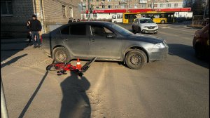 (Рыбинск-40) ДТП С РЕБЁНКОМ-ВЕЛОСИПЕДИСТОМ
