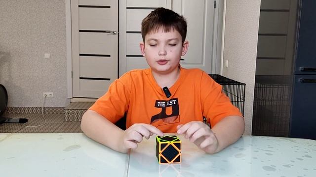 сборка кубика Skewb