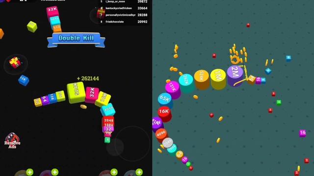 Jelly Cube Run 2048 VS Cube Arena 2048. Game King: смотреть онлайн