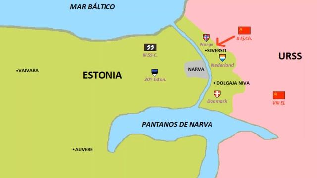 La "Nordland" en Narva 1944 смотреть онлайн