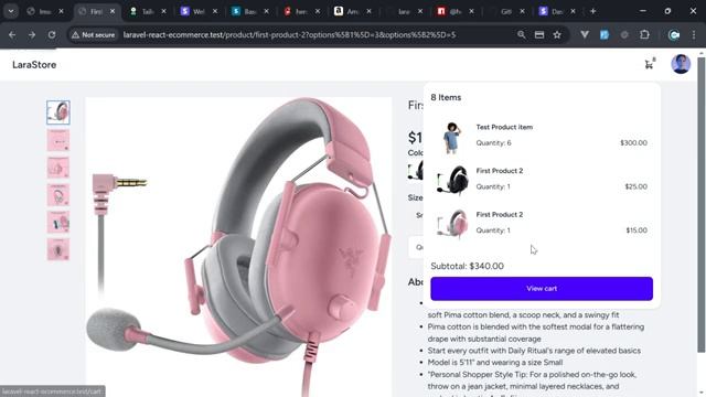 Создайте многопрофильную торговую площадку электронной коммерции с помощью Laravel и React_14 смотреть онлайн