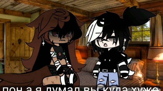 гача фильм:оборотень и вампир 😎🧛♂️🐺#Гача лайф