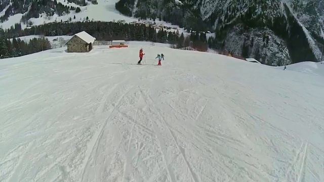 Camileo X-sports - sci in famiglia (Campo Blenio febbraio 2015) смотреть онлайн
