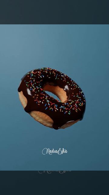 My First 3D Animation Of A Donut🥯🥳