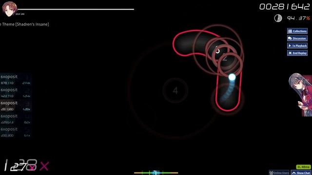 Gravity Falls Main Title theme (Osu) смотреть онлайн