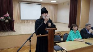 Беседа епископа Питирима (Творогова) со студентами Скопинского электротехнического колледжа
