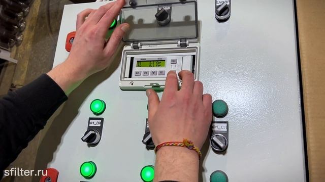 Самопромывной фильтр для воды